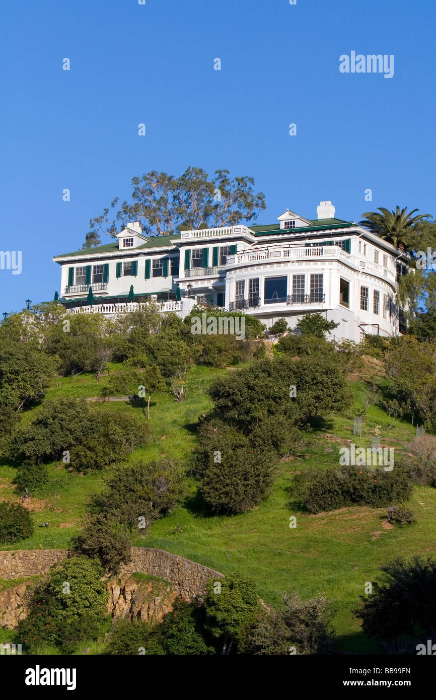 The Wrigley Mansion on Catalina Island California USA Stock Photo Alamy