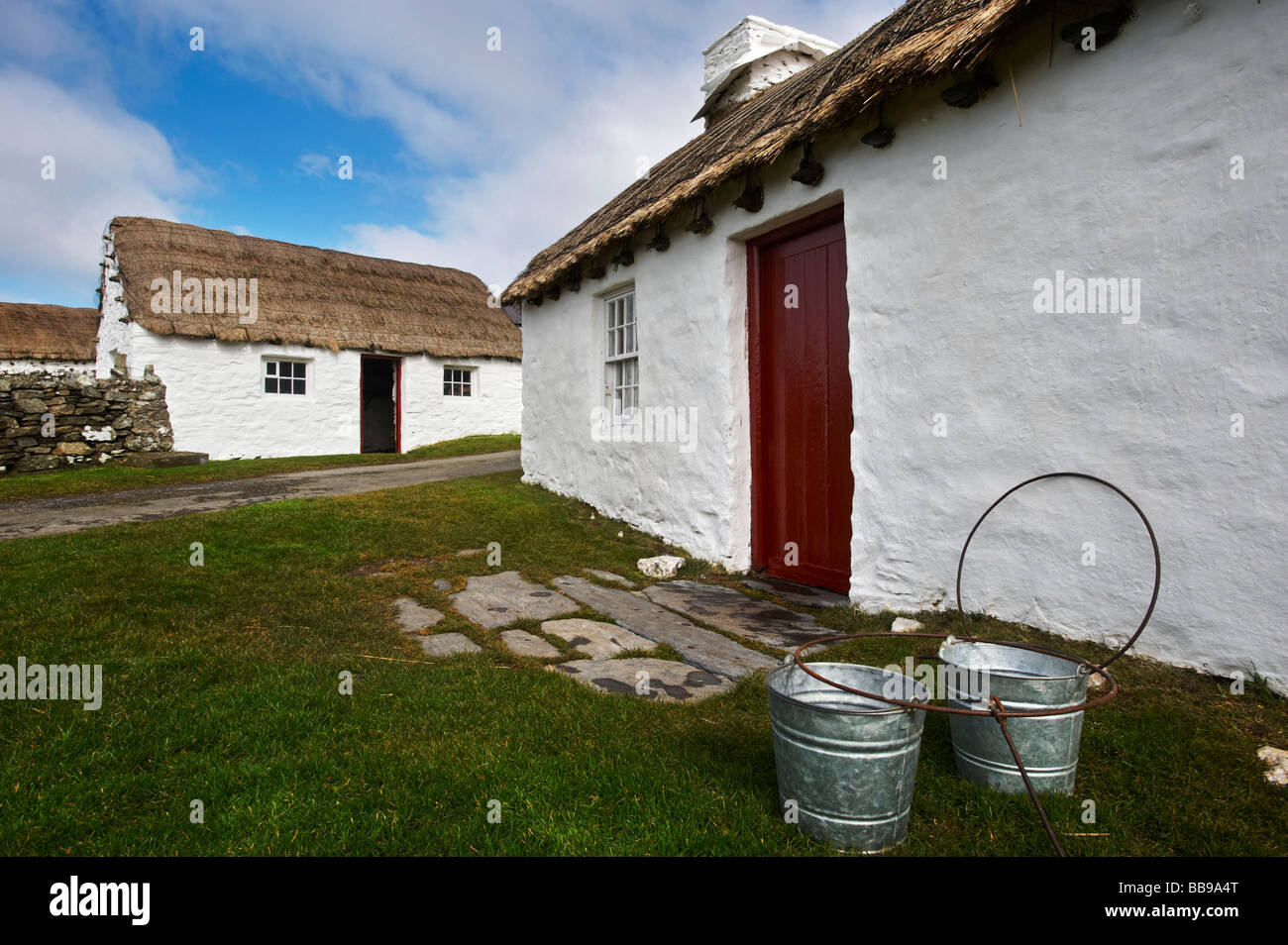 Cregneash Folk Village Isle Of Man Stock Photo - Alamy