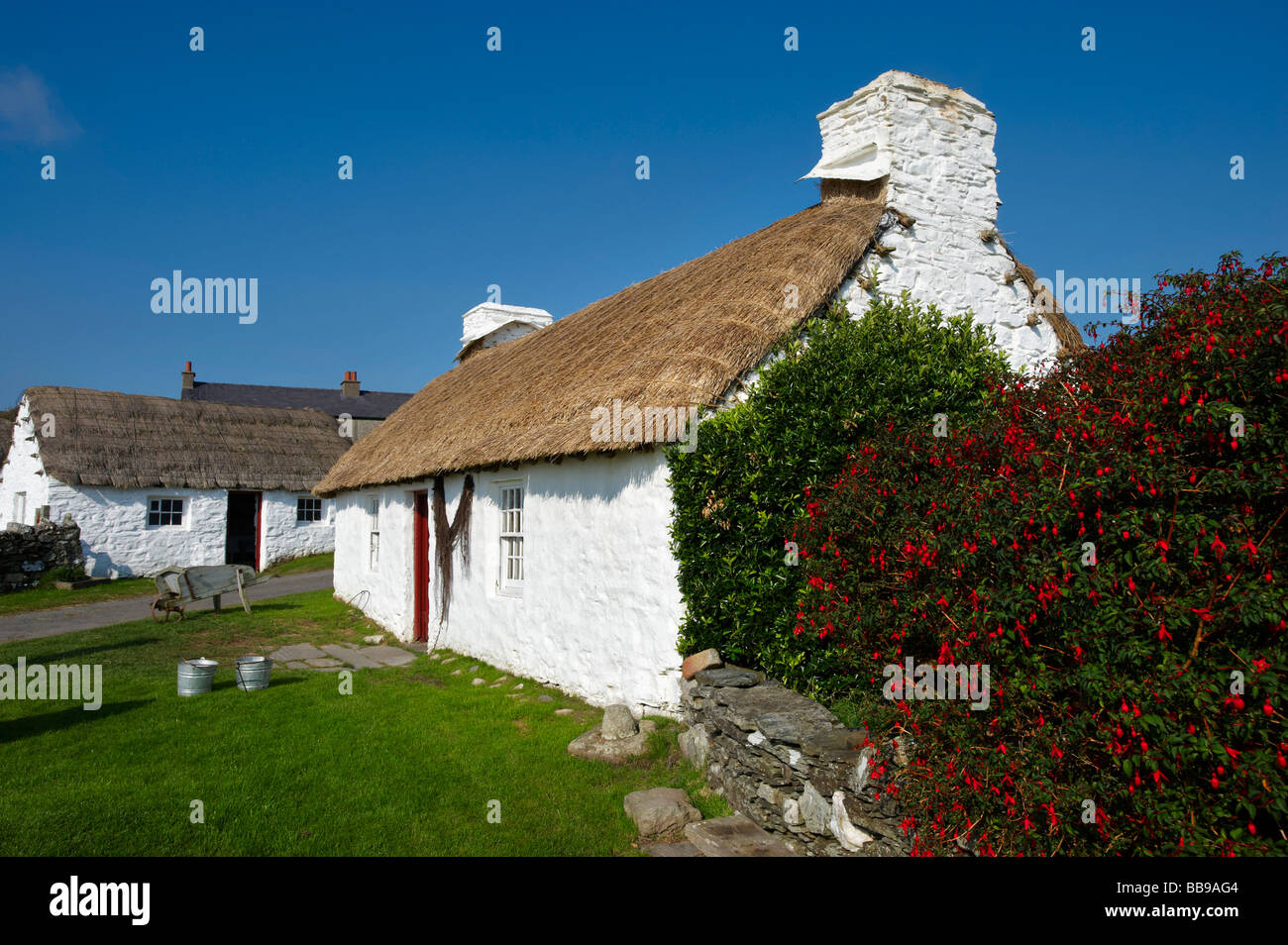 Cregneash Folk Village Isle Of Man Stock Photo - Alamy