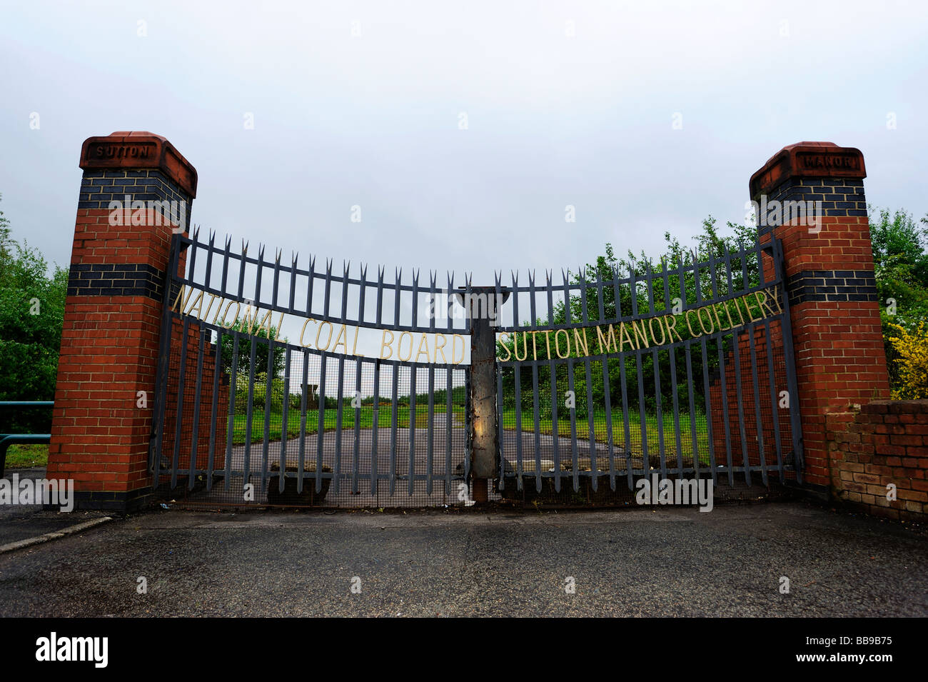 The remains of St Helens coal mining industry, Sutton Manor Colliery