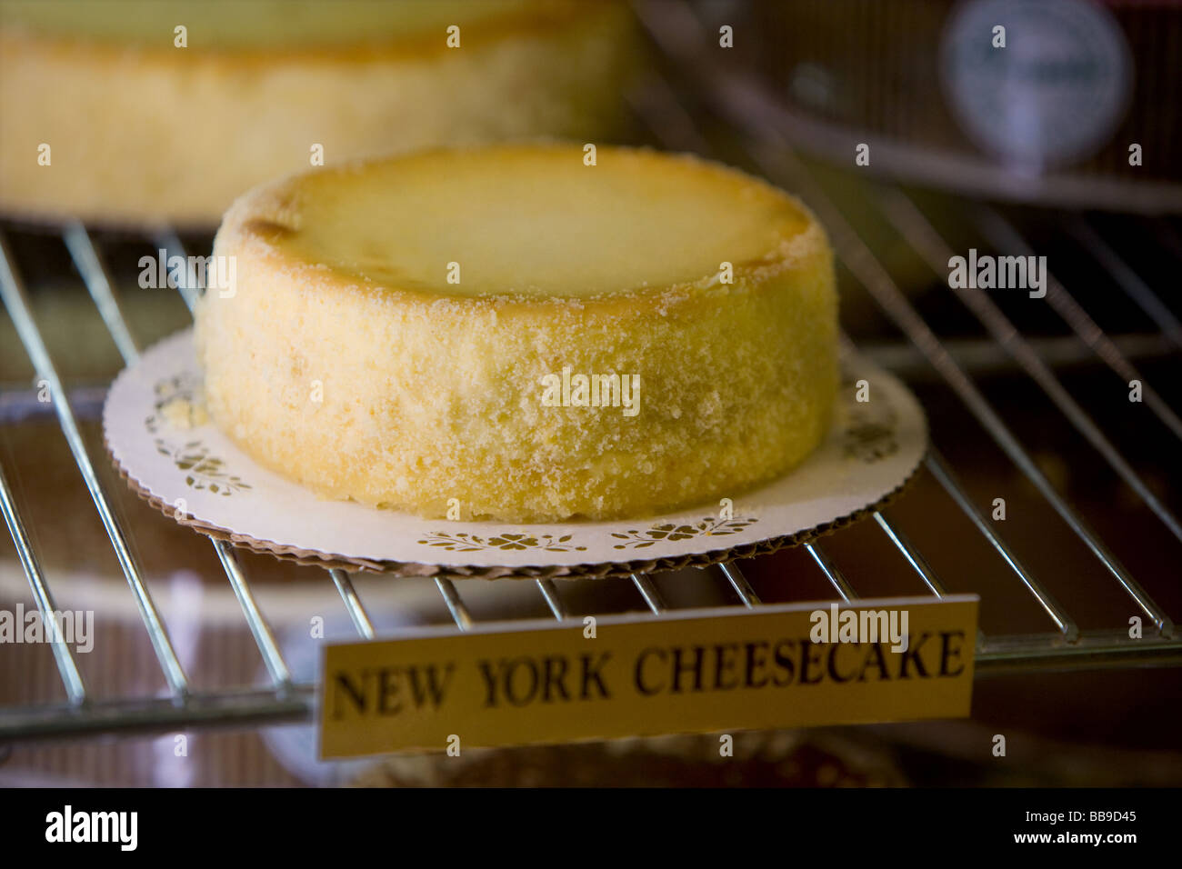 New York Cheesecake Stock Photo - Alamy