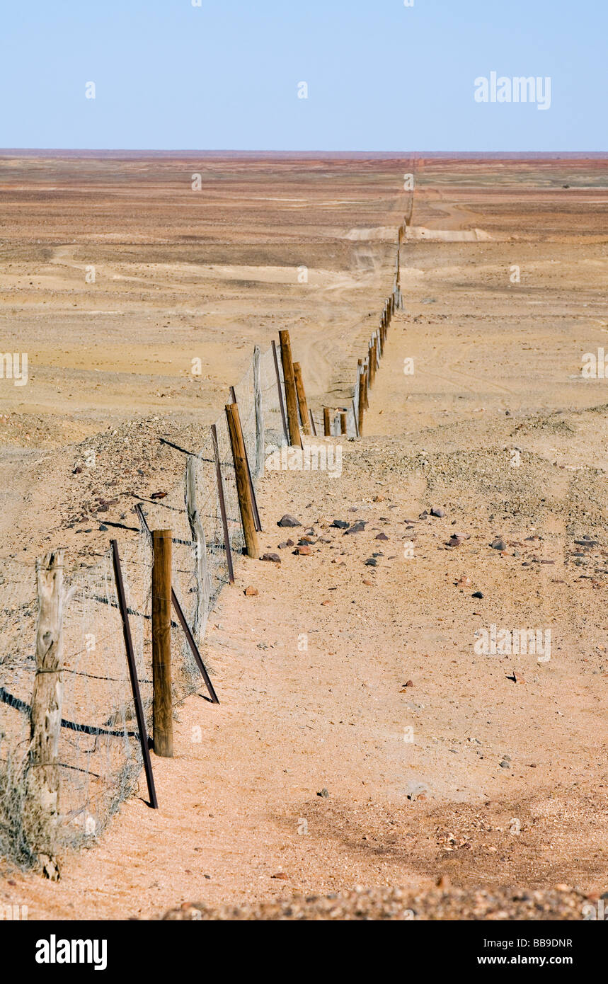 The Dog Fence the longest continual fence in the world. Coober Pedy
