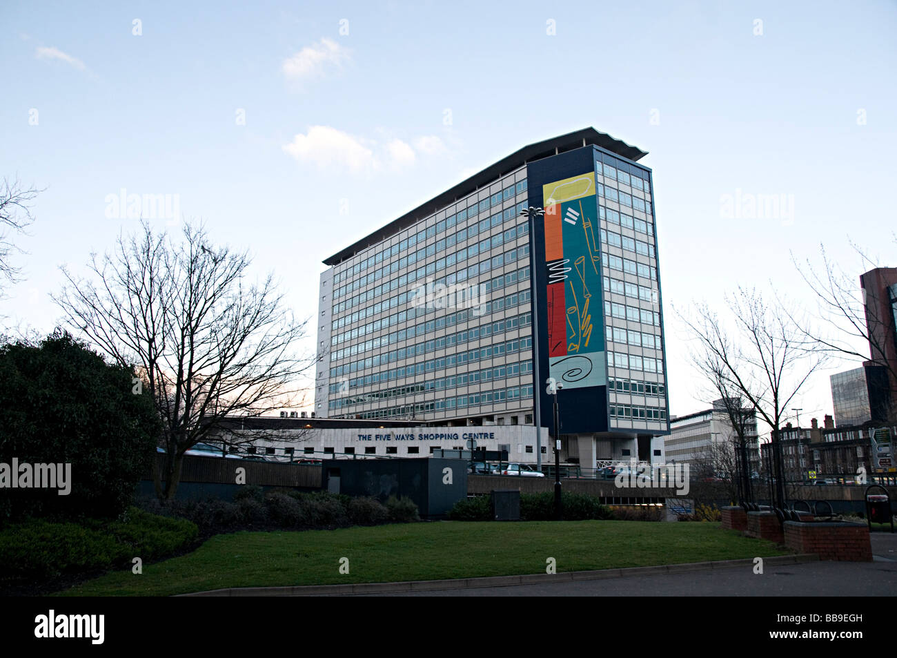 Five ways shopping center office birmingham hires stock photography