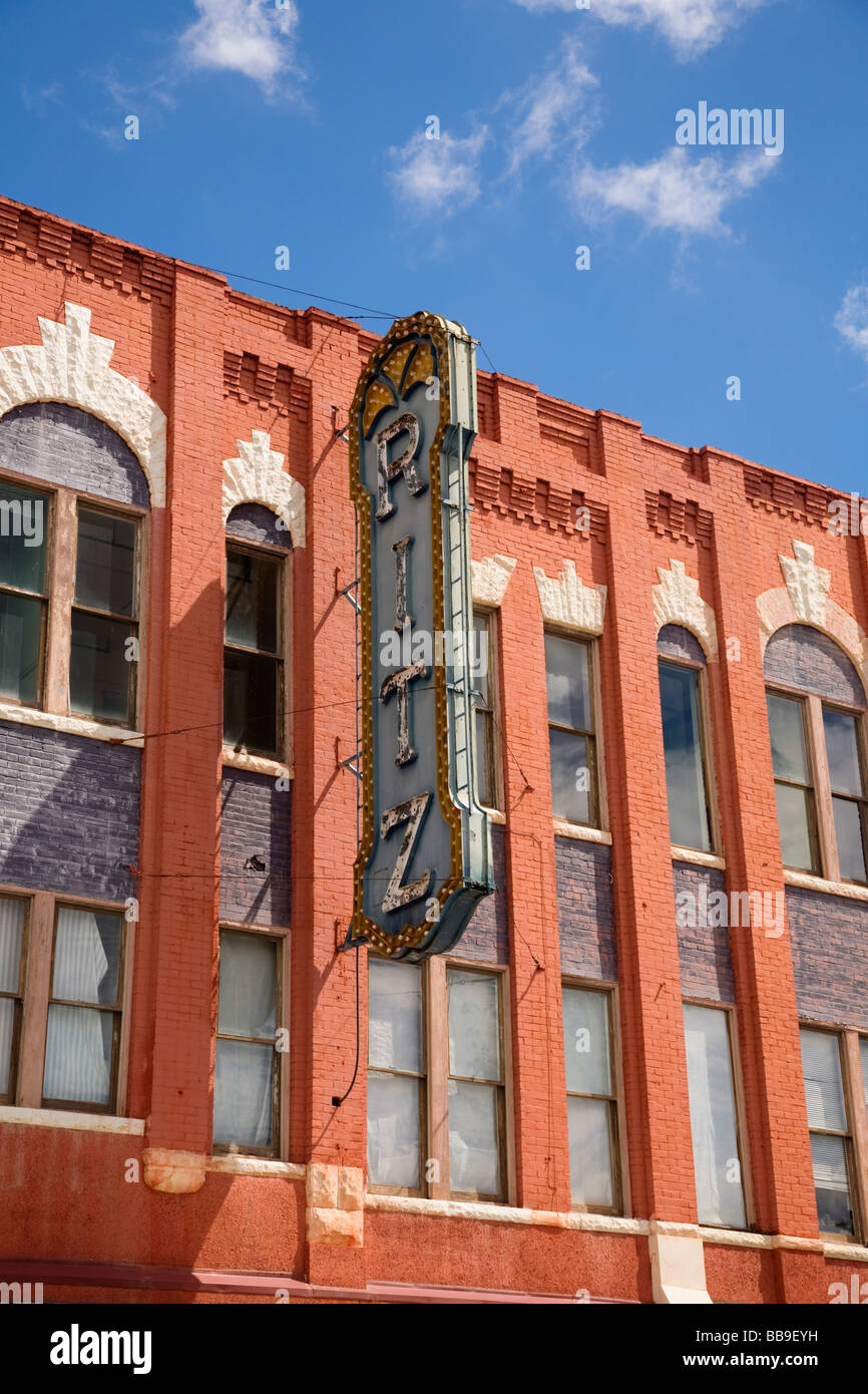 Ritz Theater building, Historic Brunswick, USA Stock Photo Alamy
