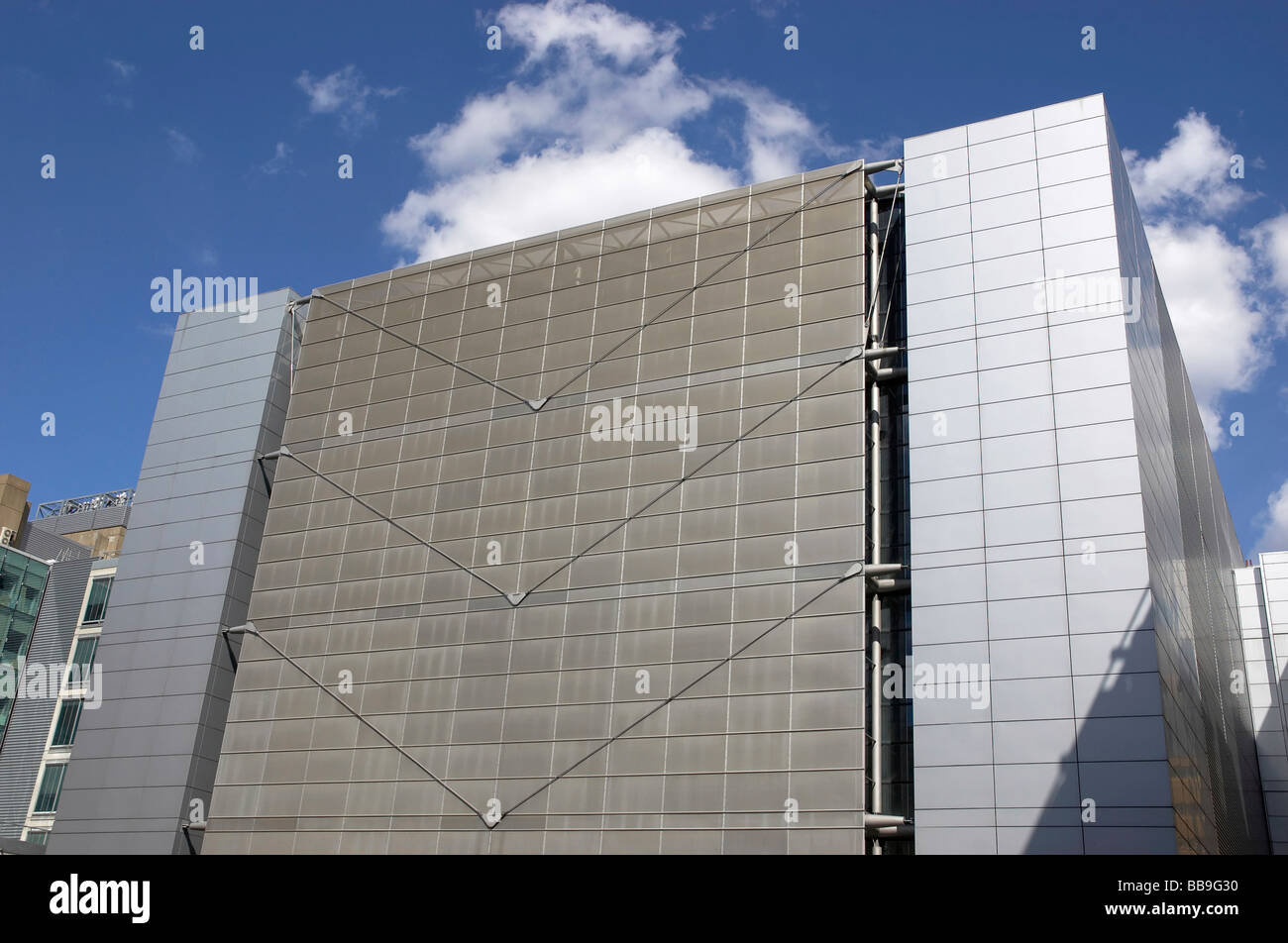 modern office building with a blue sky Stock Photo - Alamy