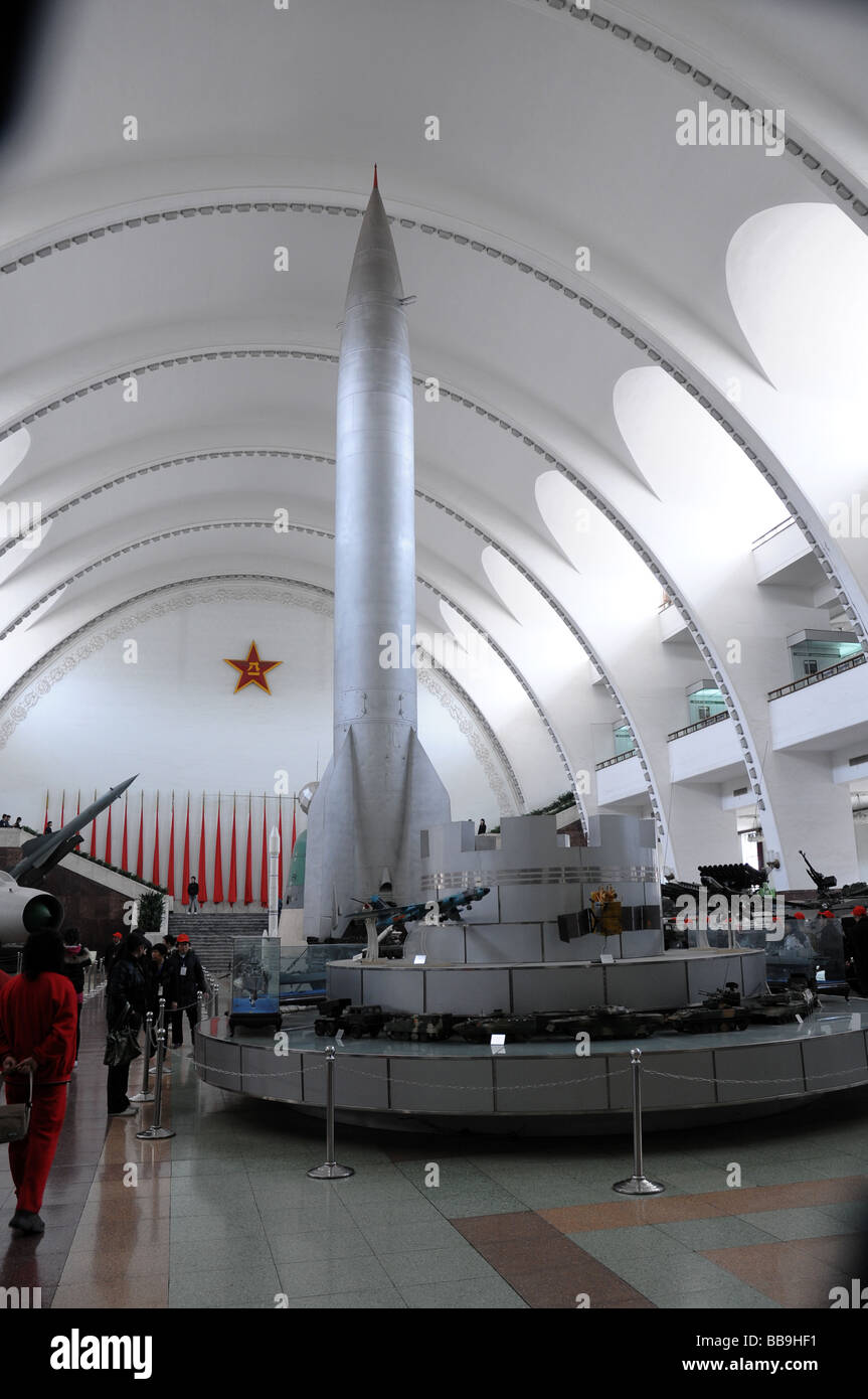 DF 1 missile, Chinese Military Museum, Beijing, China. Stock Photo