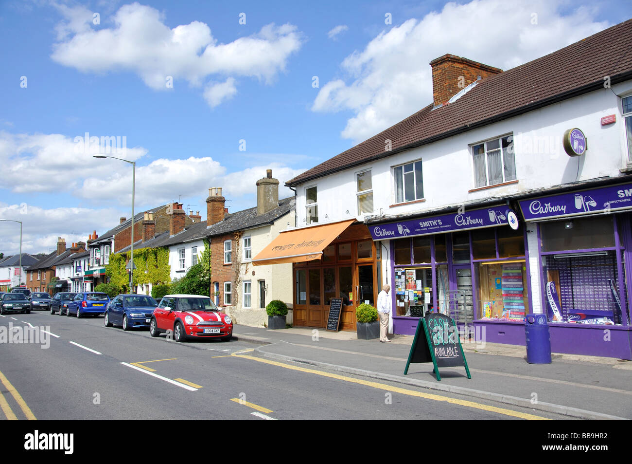 St.Jude's Road, Englefield Green, Surrey, England, United Kingdom Stock