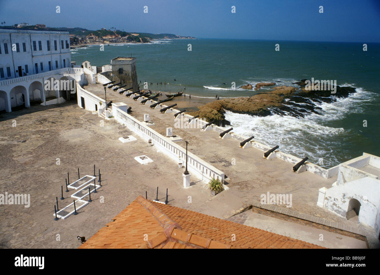 cape coast castle bastion ghana africa Stock Photo Alamy