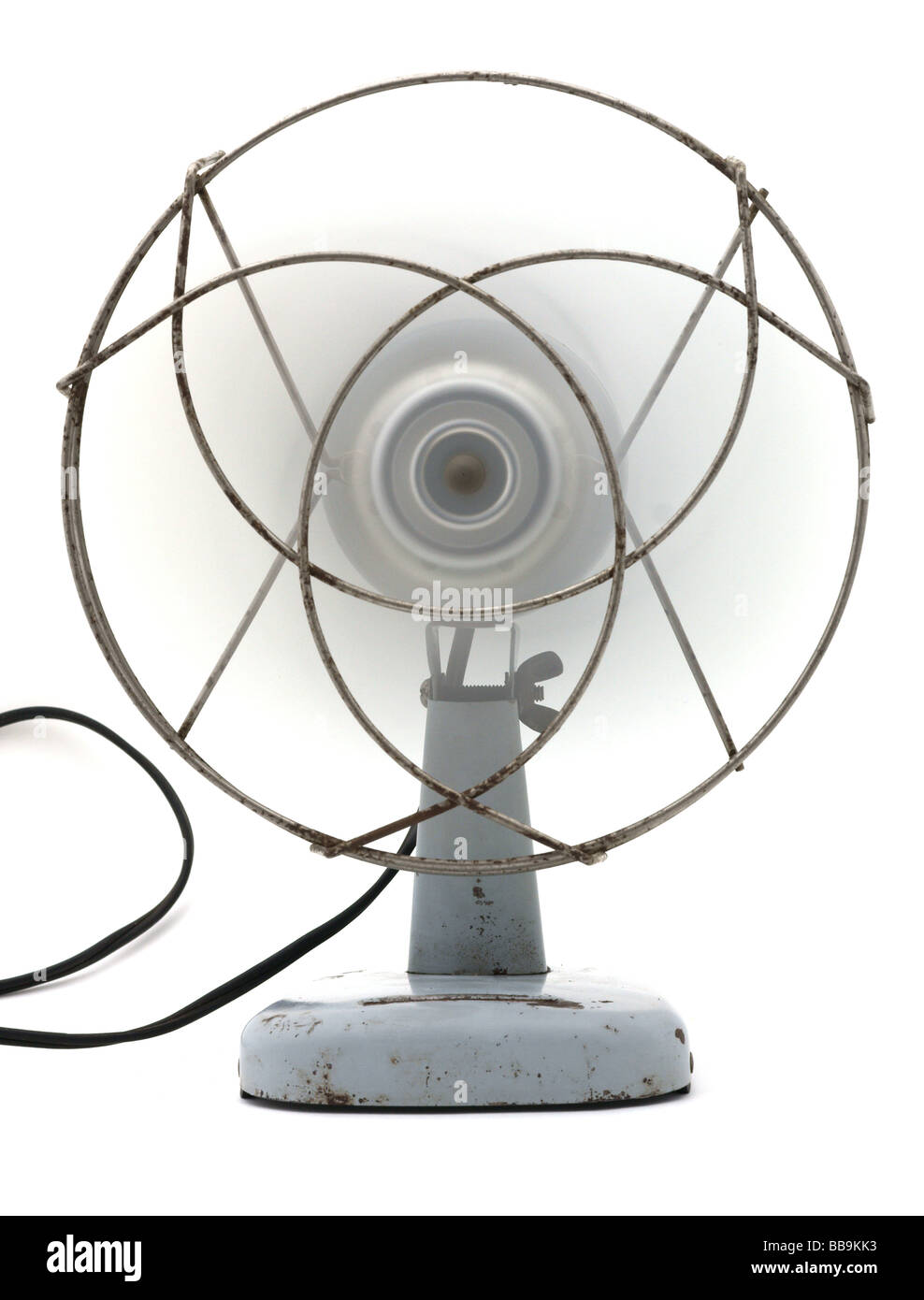 Old table fan Stock Photo