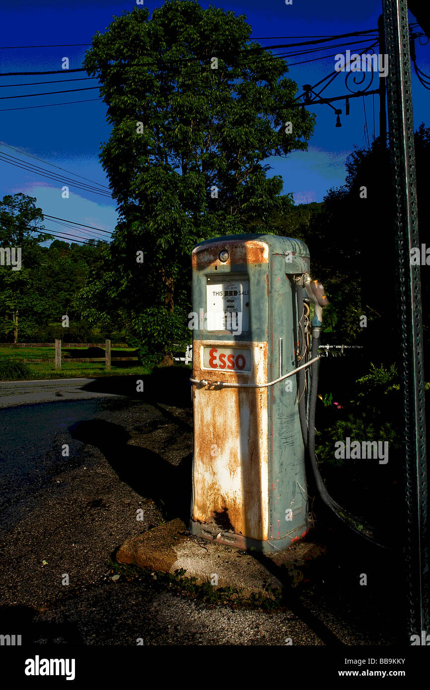 1940s gas pump hi-res stock photography and images - Alamy