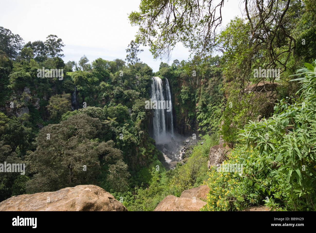 Thompson s Falls Nanyuki KENYA East Africa Stock Photo Alamy