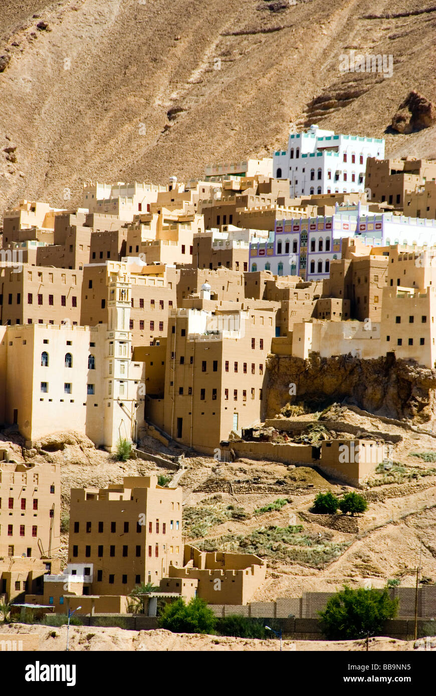 Wadi Doan Hadramawt Yemen Stock Photo