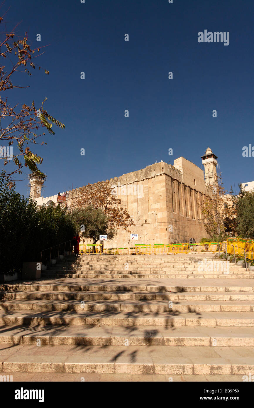 Judea Hebron Mountain The Cave of Machpelah in Hebron Stock Photo Alamy