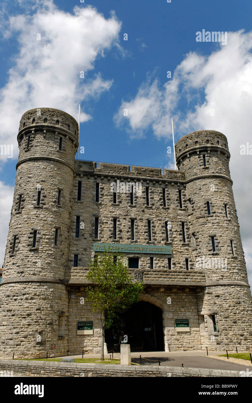 The Keep, Dorchester, military museum Stock Photo