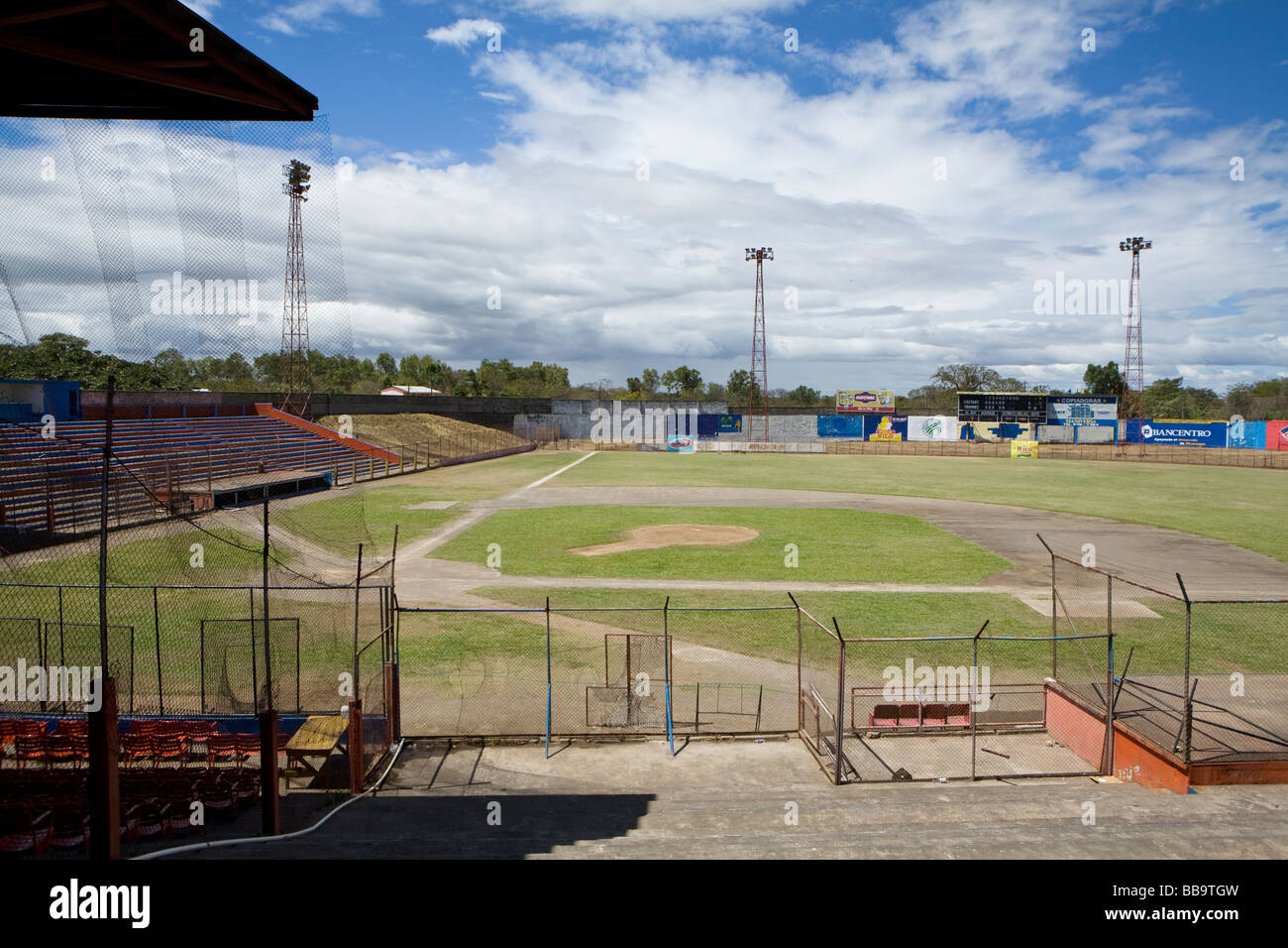 Estadio Flor de Cana Roque T Zavala home of the Granada Tiburones Granada Nicaragua Stock Photo