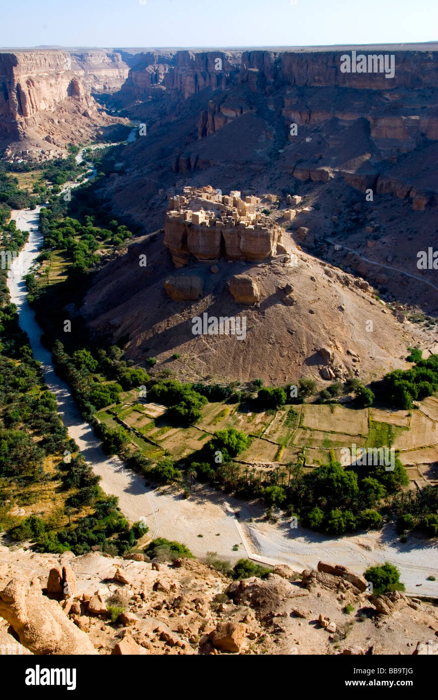 Wadi Doan Hadramawt Yemen Stock Photo - Alamy