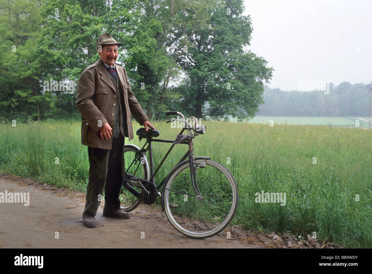 Parco Lombardo della Valle del Ticino the old ranger Lombardy Italy Stock Photo