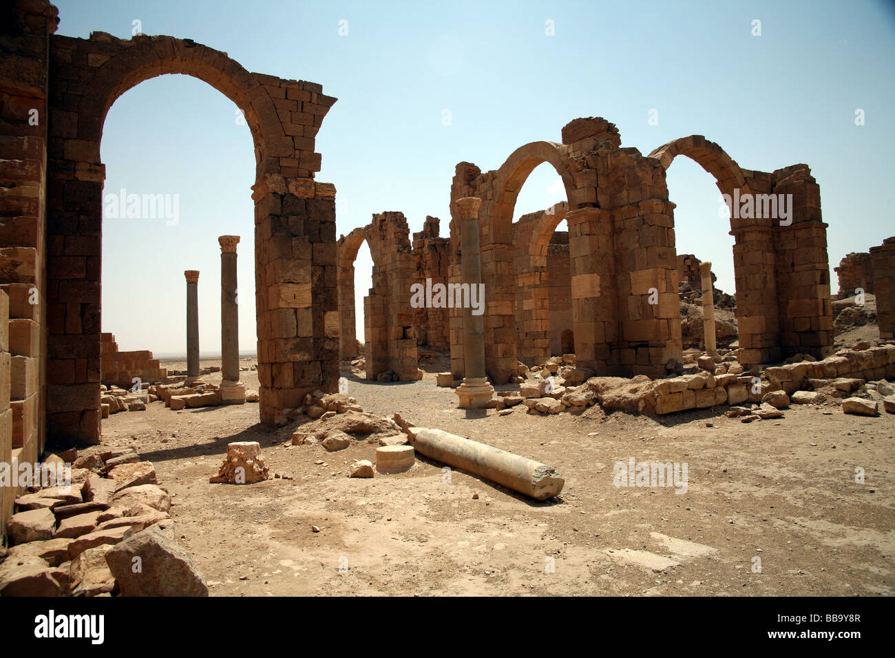 Qasr al Heir Al Sharqi Syria Stock Photo Alamy