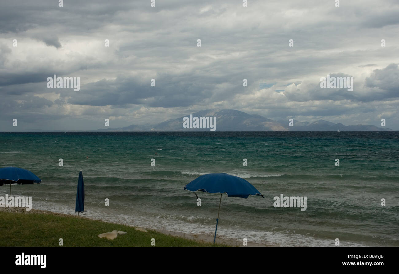 A Bad Day for Sunbathing Stock Photo Alamy