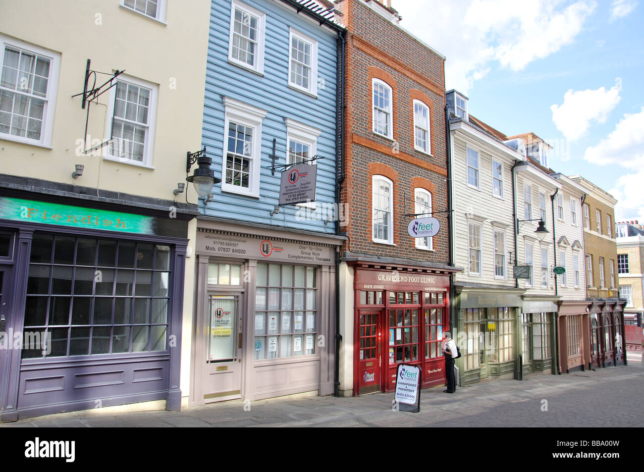 The Heritage Quarter, High Street, Gravesend, Kent, England, United