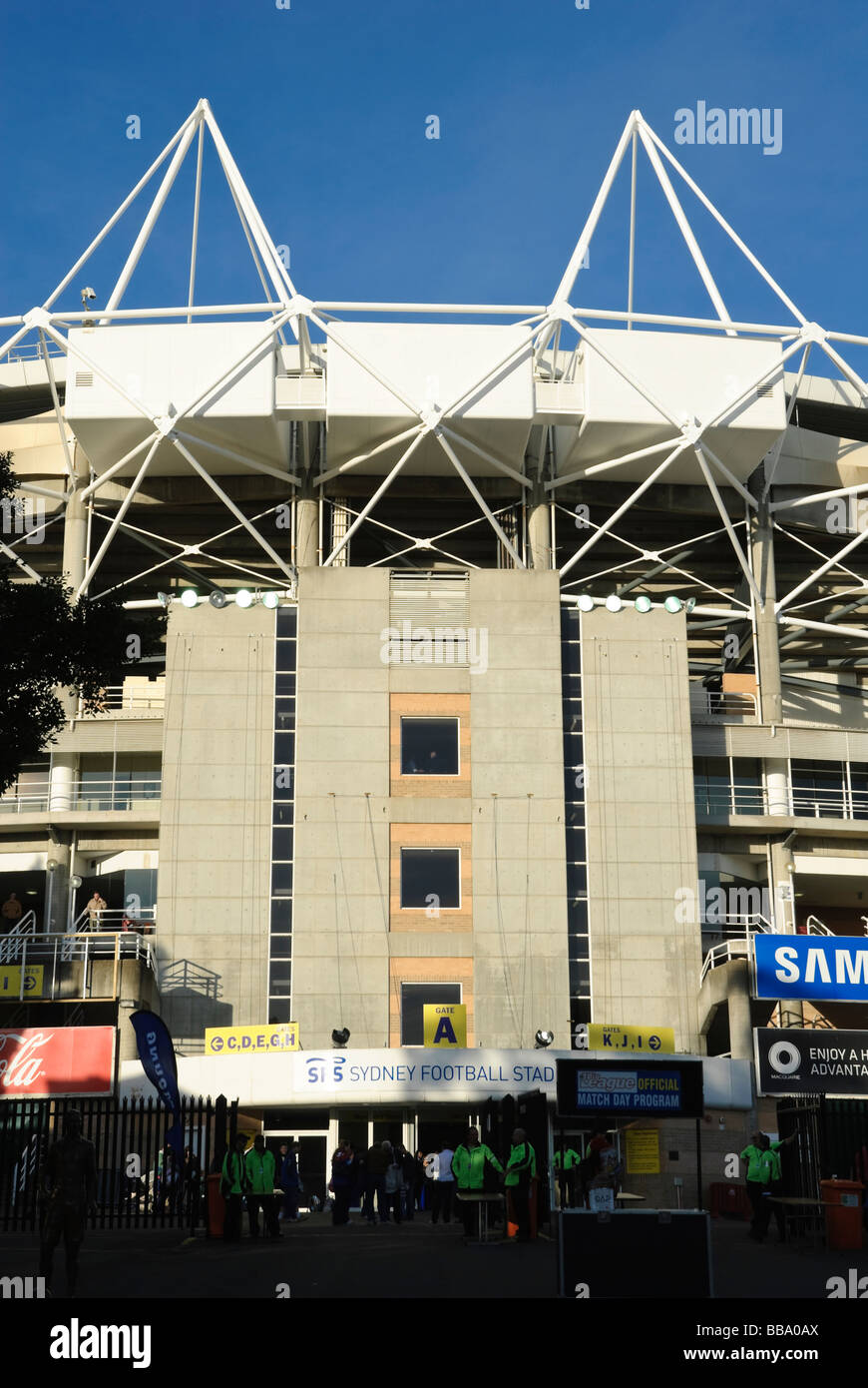Sydney Football Stadium Gate 6. One of the most famous sports venues in
