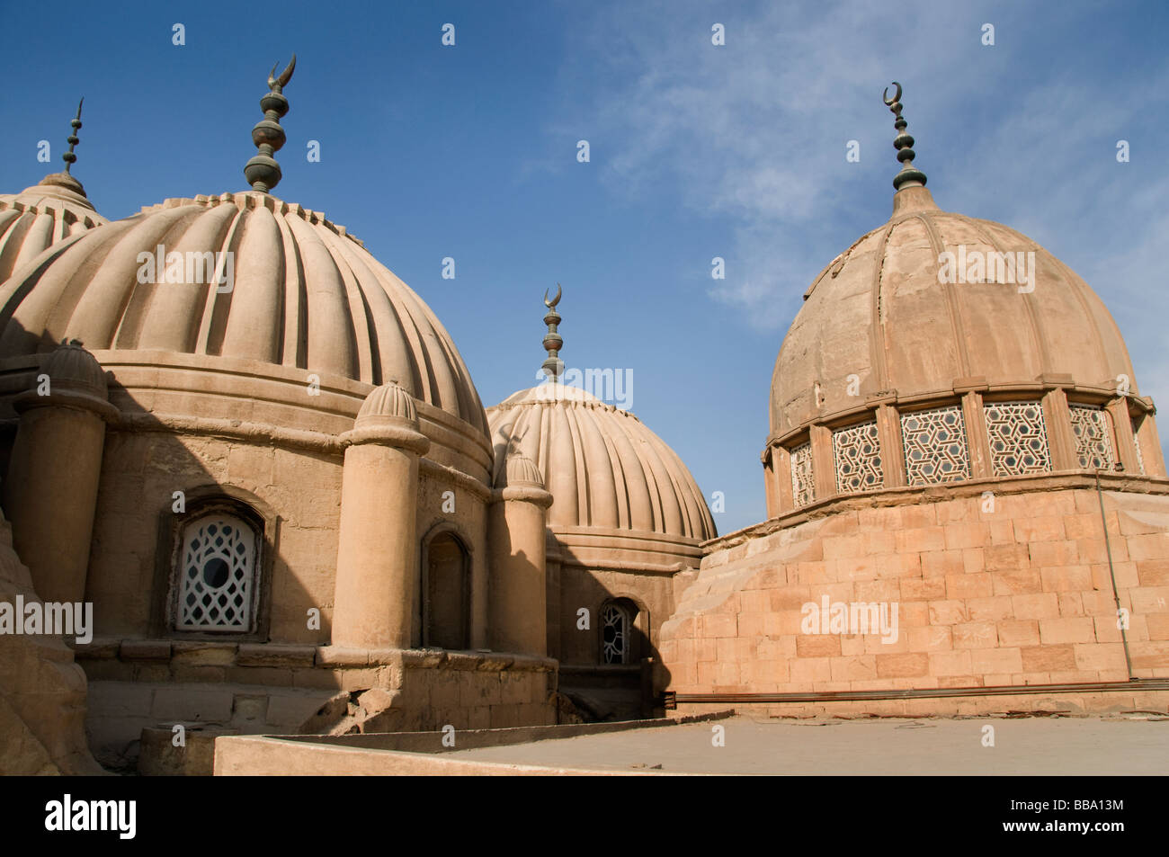 Egypt Cairo tomb of mohammad ali family city of dead Stock Photo