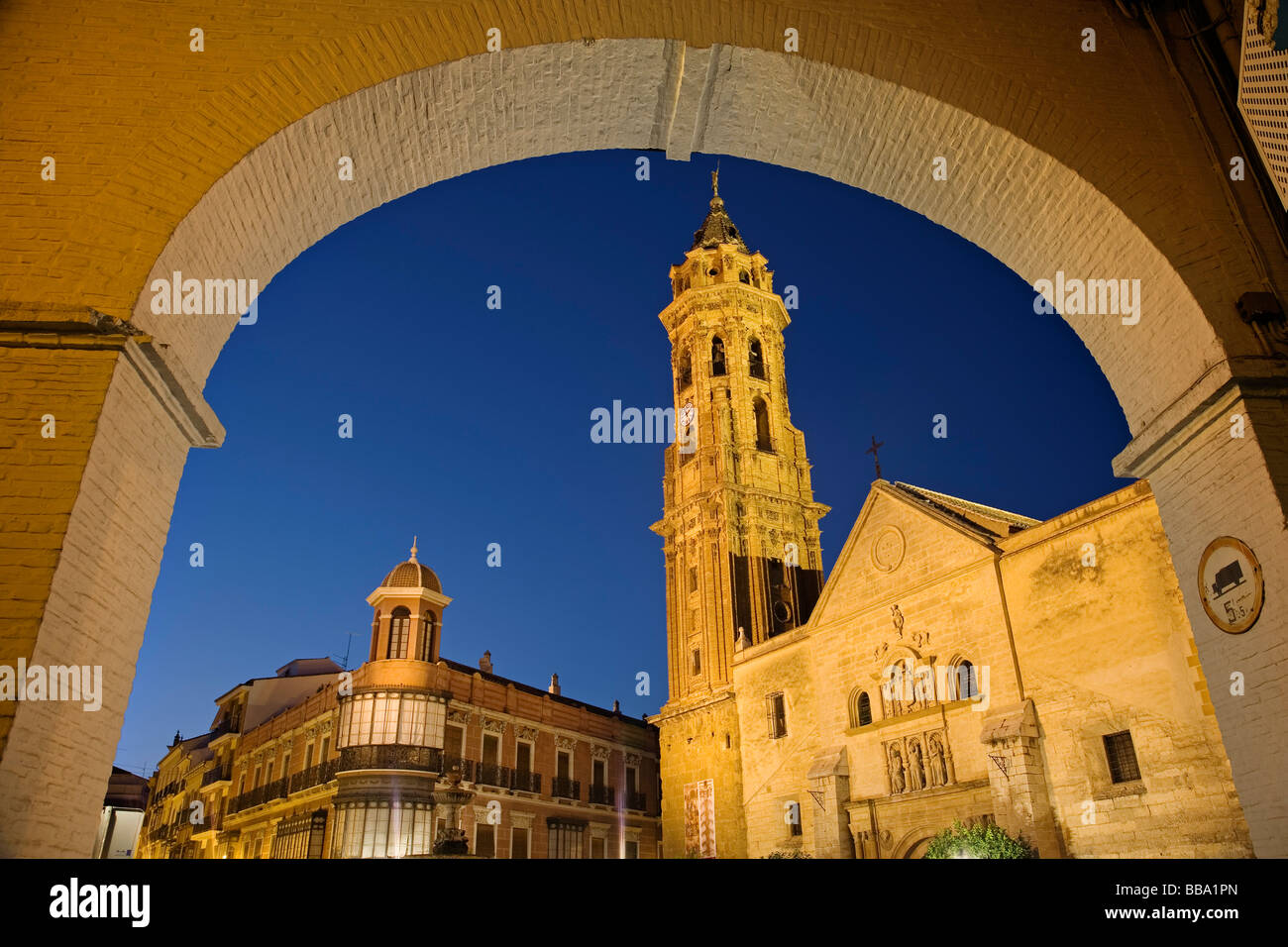 Collegiate church of san sebastian hi-res stock photography and images ...