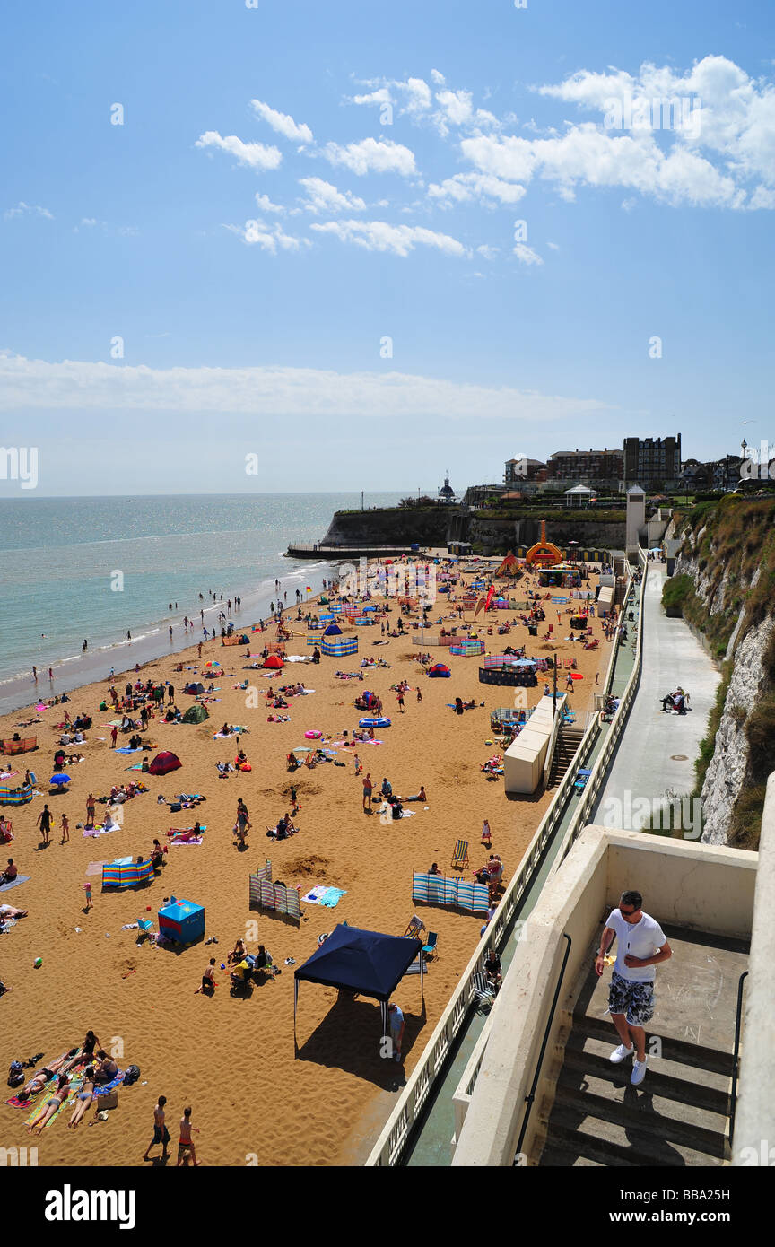Broadstairs beach and harbour, hires stock photography and images Alamy