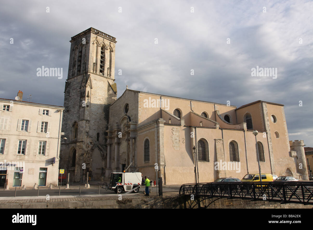 Exterior of SaintSauveur church La Rochelle