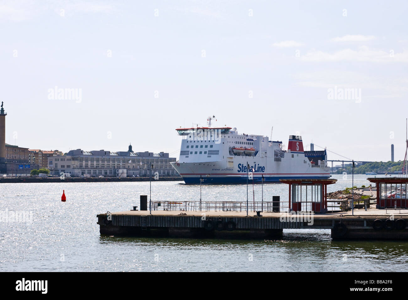 The Ferry from Denmark to Sweden in gothenburg Stock Photo Alamy