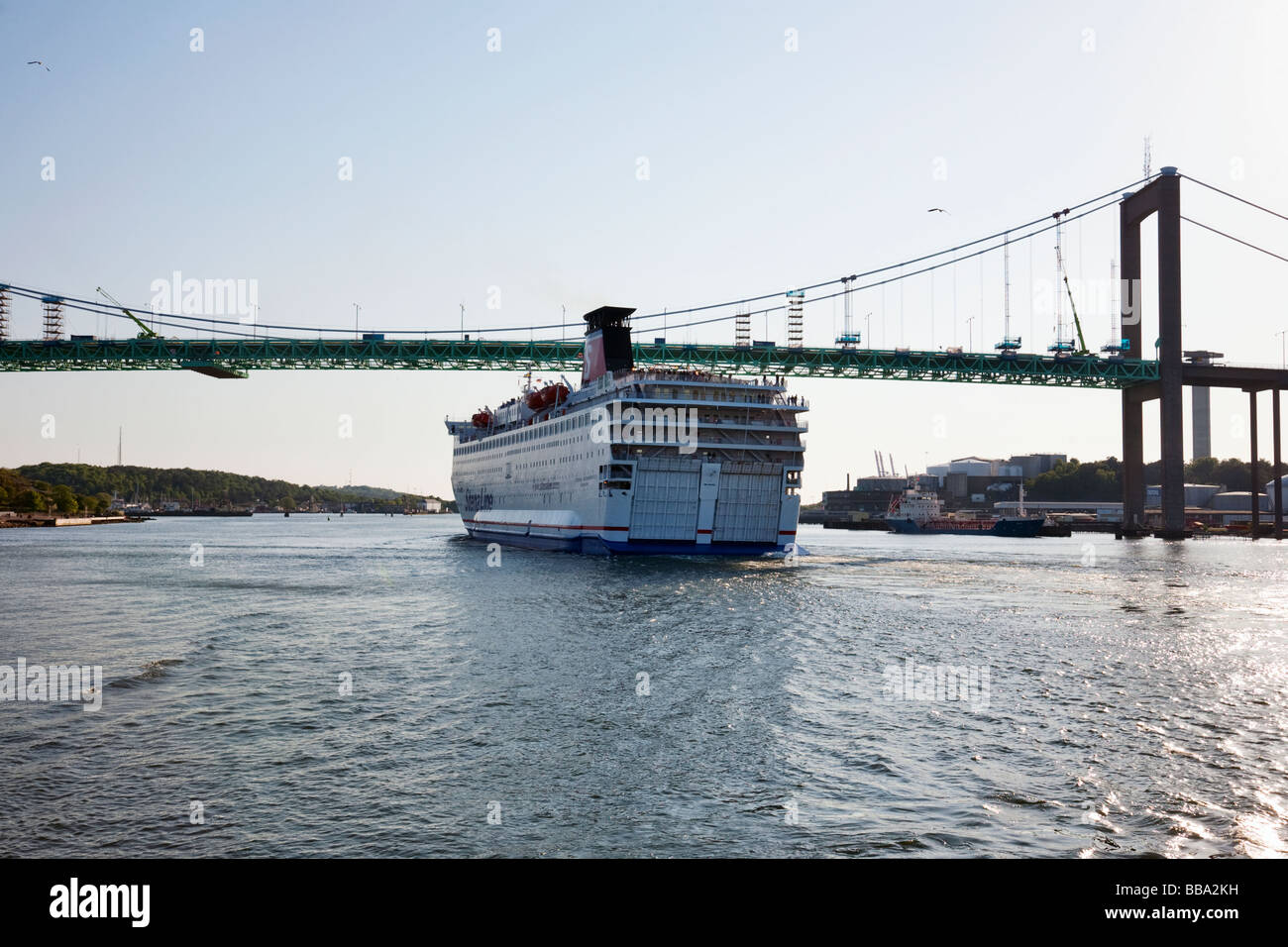 The Ferry from Sweden to Denmark in gothenburg Stock Photo Alamy