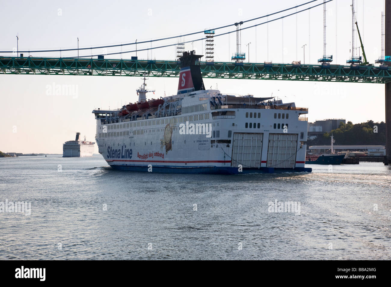 The Ferry from Sweden to Denmark in gothenburg Stock Photo - Alamy