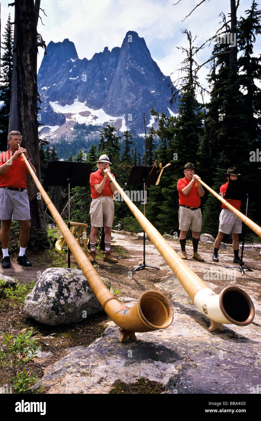 Alpine Horn Instrument Stock Photos & Alpine Horn Instrument Stock Images Alamy