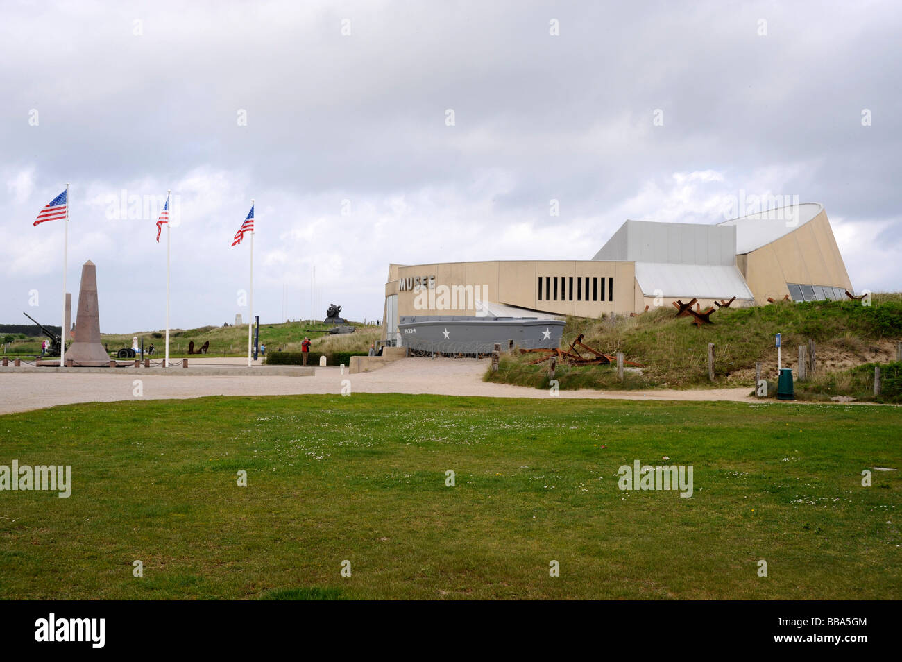 DDay Landing museum at Utah beach Sainte Marie du Mont Manche Normandy