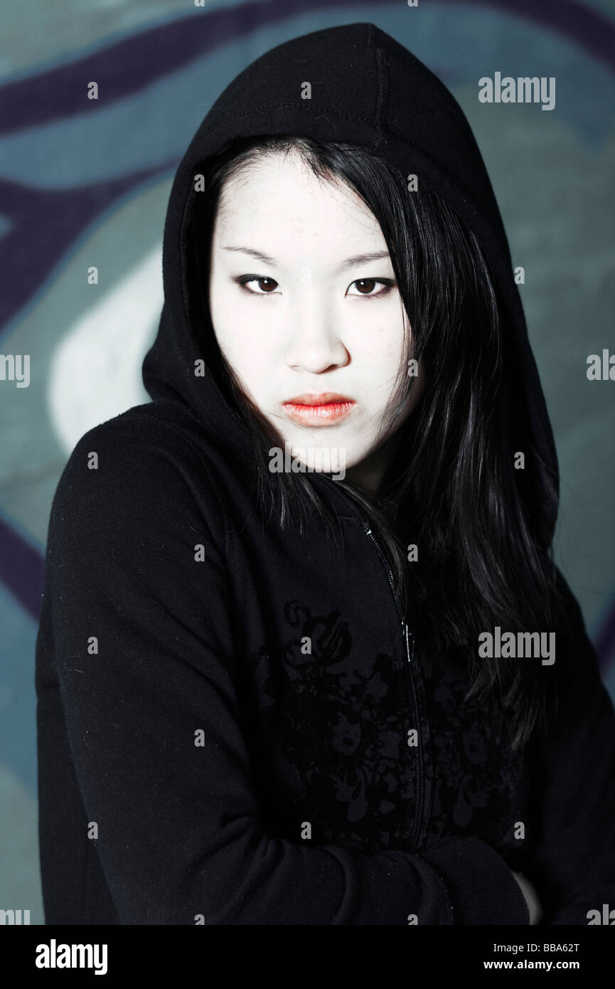 Young Asian girl Stock Photo
