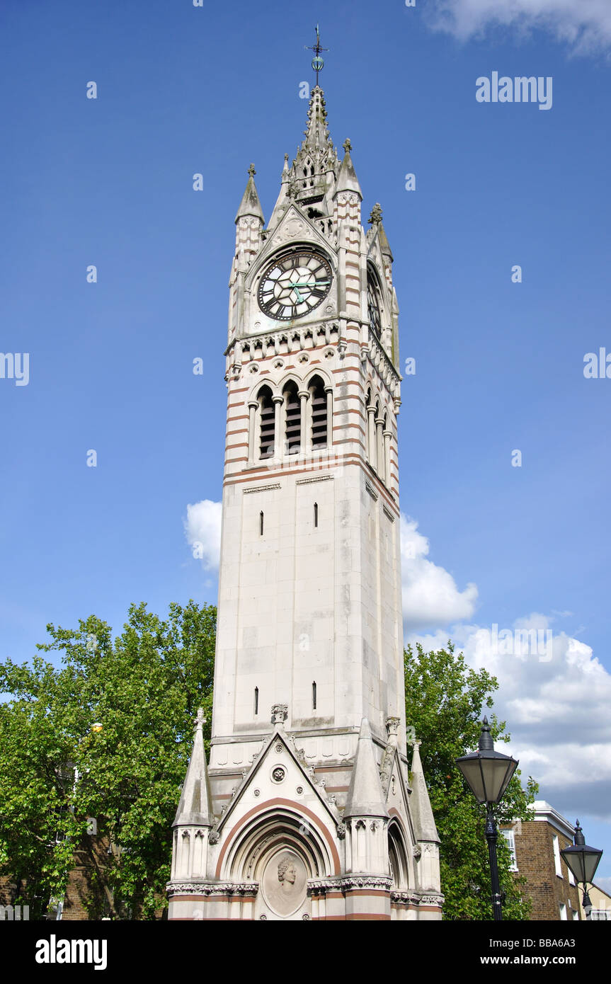 Gravesend Clock Tower, Berkeley Crescent, Gravesend, Kent, England