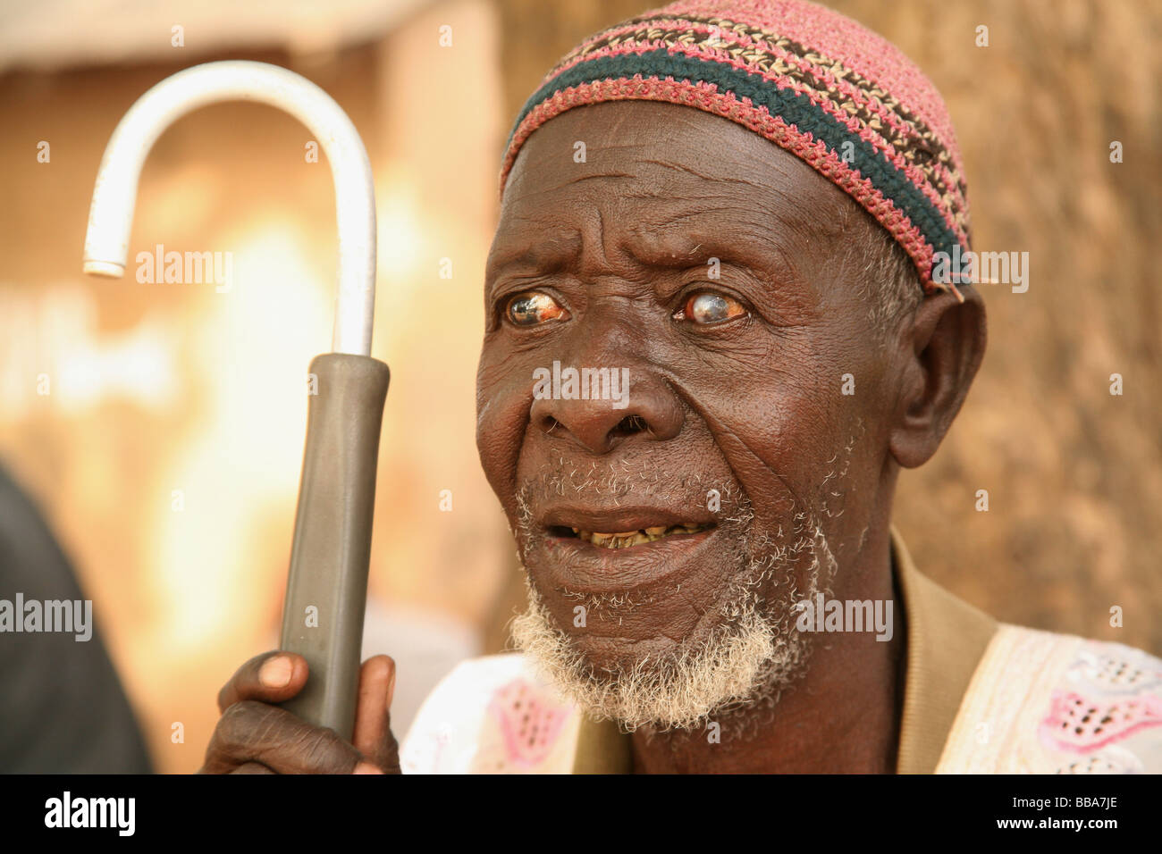 An old blind african hi-res stock photography and images - Alamy