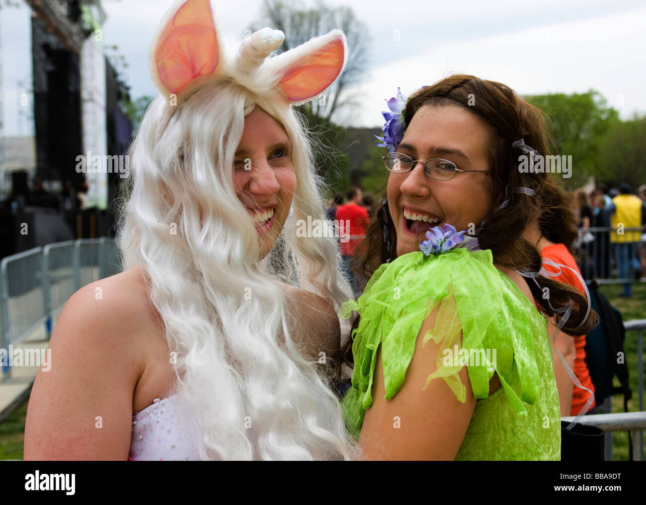 Girls in costume Stock Photo - Alamy