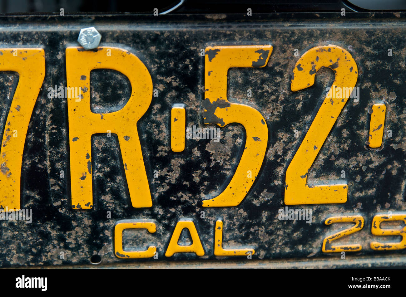 California license plate hires stock photography and images Alamy