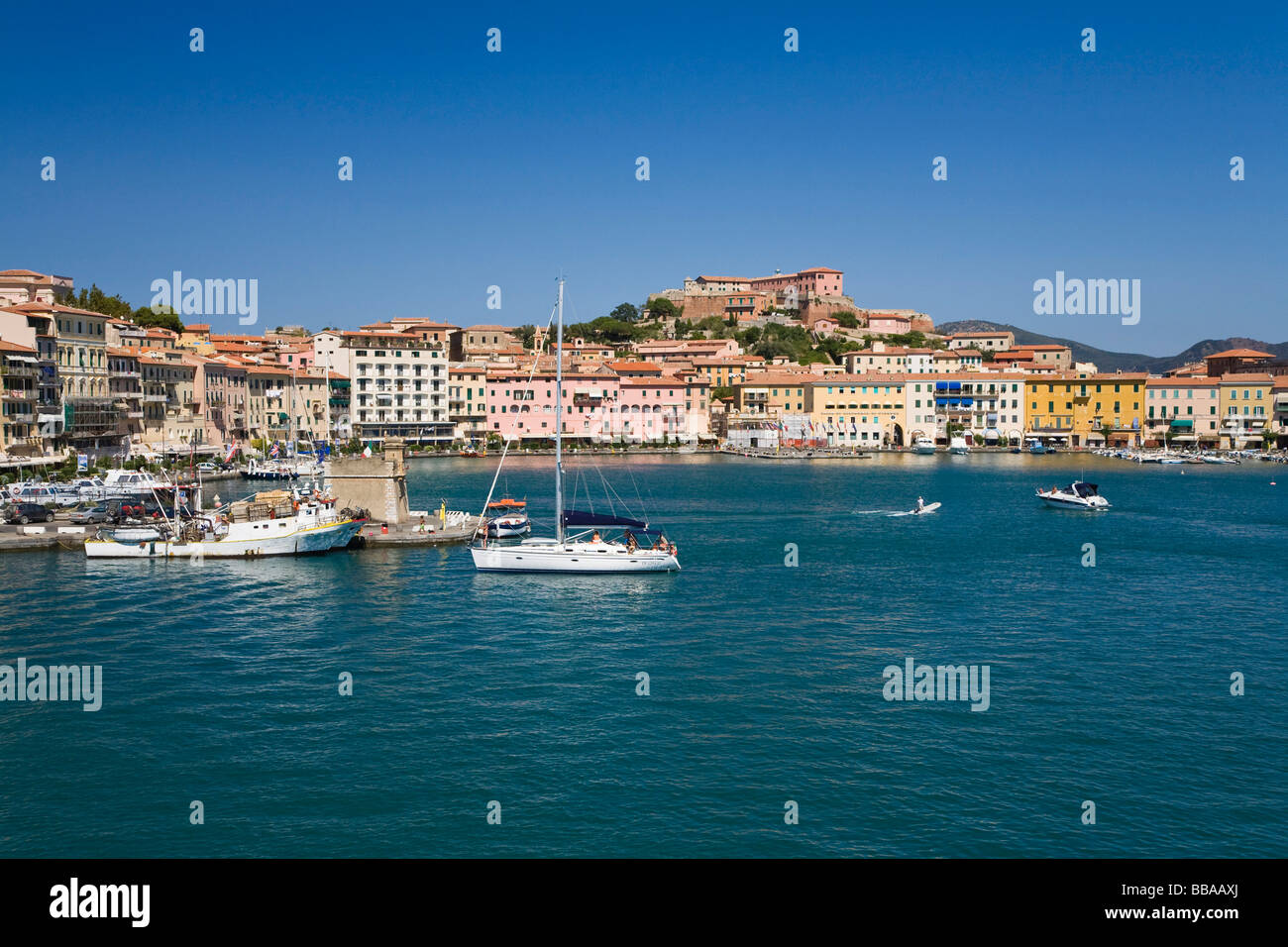 Portoferraio, Elba, Tuscany, Italy, Mediterranean, Europe Stock Photo