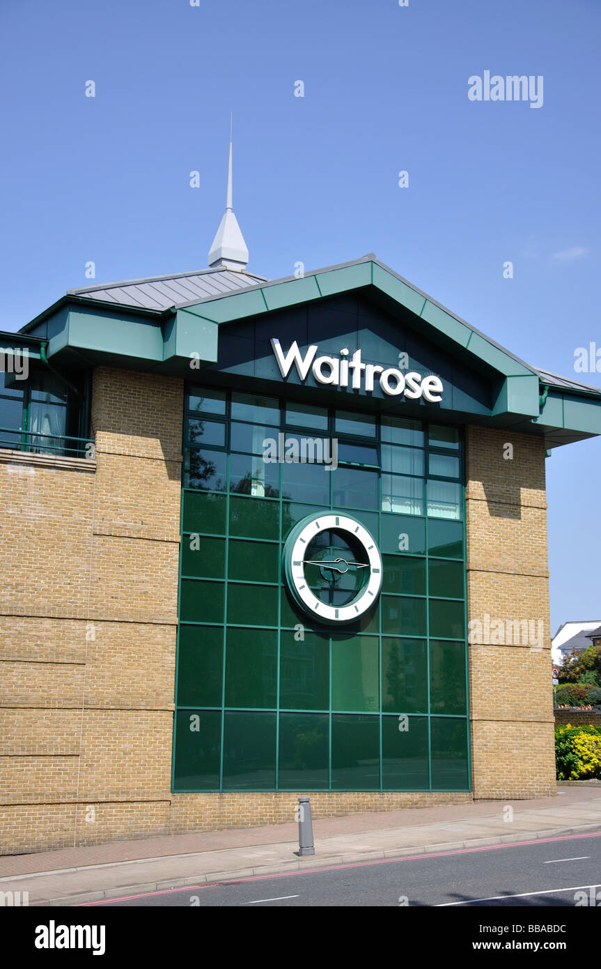 Waitrose Supermarket, Mason's Hill, Bromley, Greater London, England, United Kingdom Stock Photo