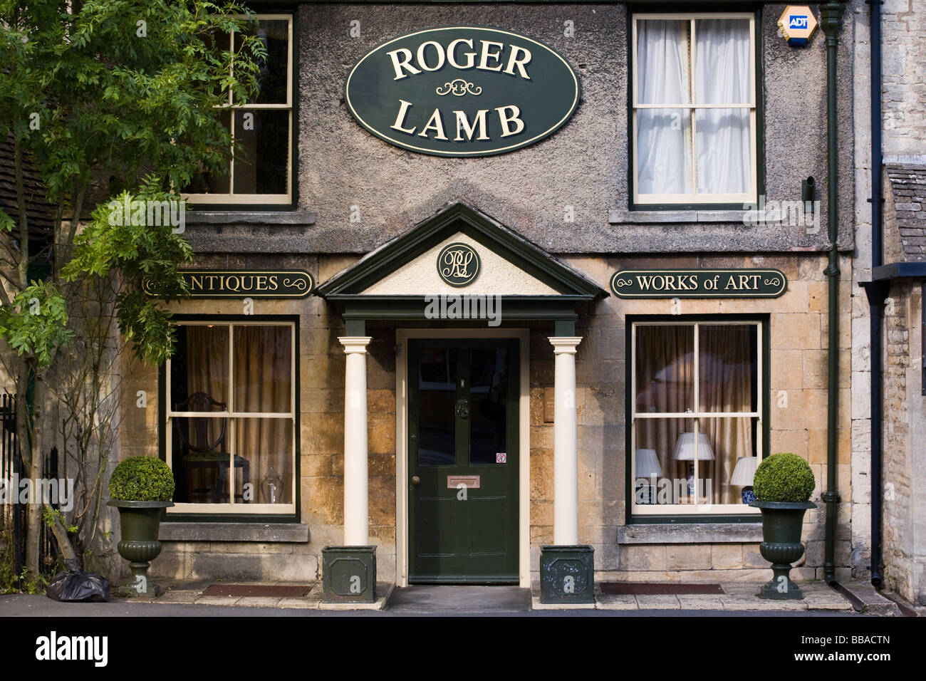 Antiques shop, Stow on the Wold, Gloucestershire, UK Stock Photo Alamy