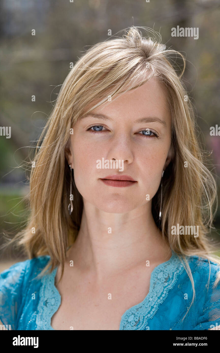 Portrait in a park hi-res stock photography and images - Alamy