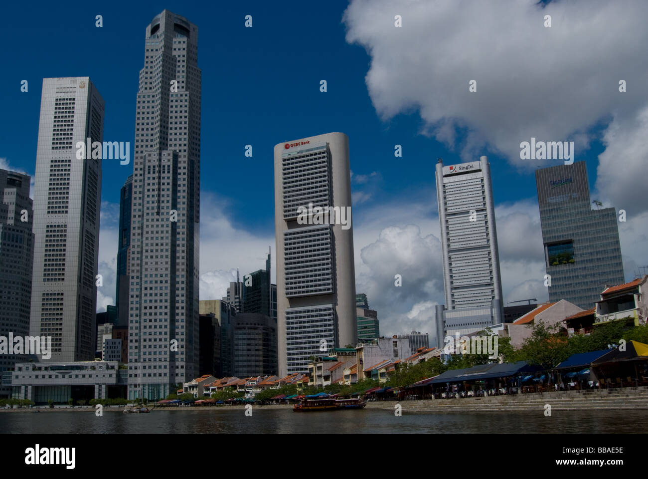 Old restaurant boat singapore hi-res stock photography and images - Alamy