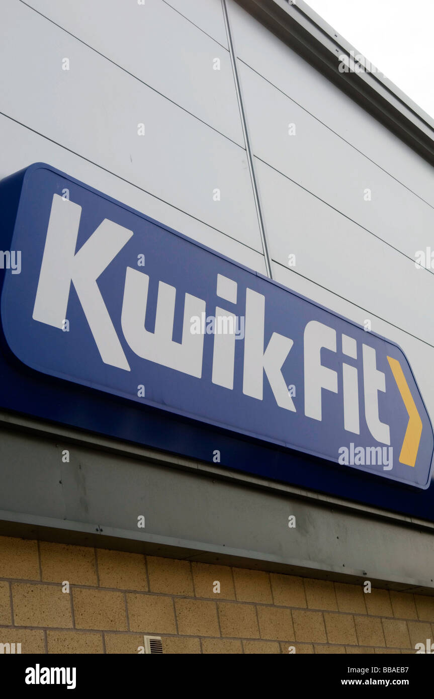 kwik fit tyres tires and exhaust center centre chain car cars