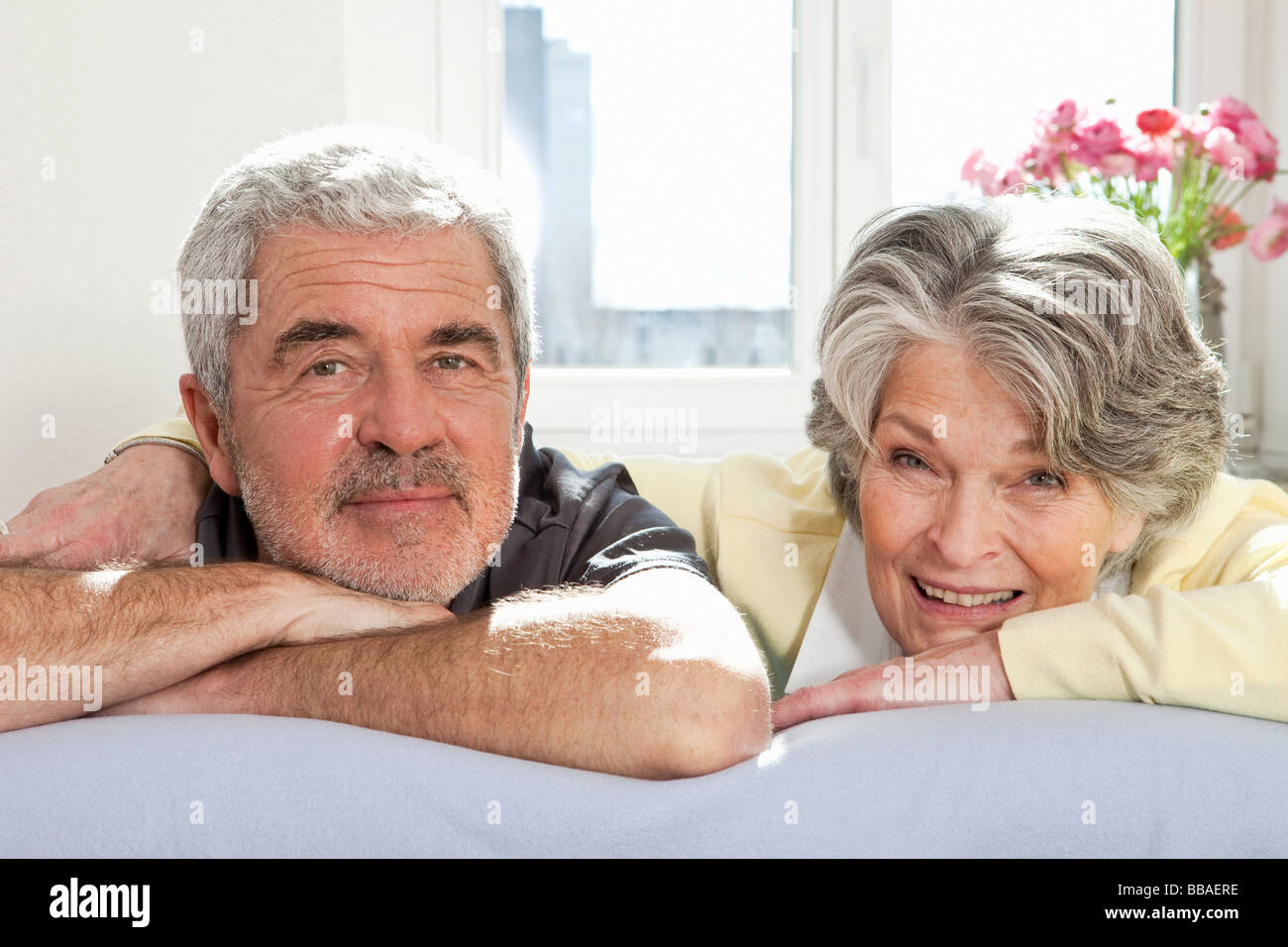 A senior couple, portrait Stock Photo - Alamy