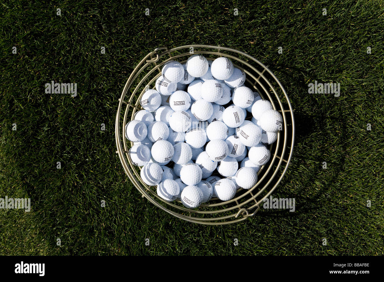 Golf balls and bucket hires stock photography and images Alamy