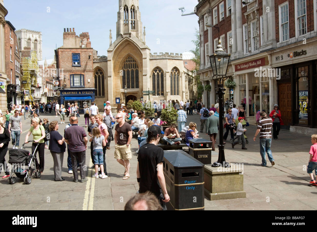 St Helens Square york north yorkshire uk retail town center centre ...