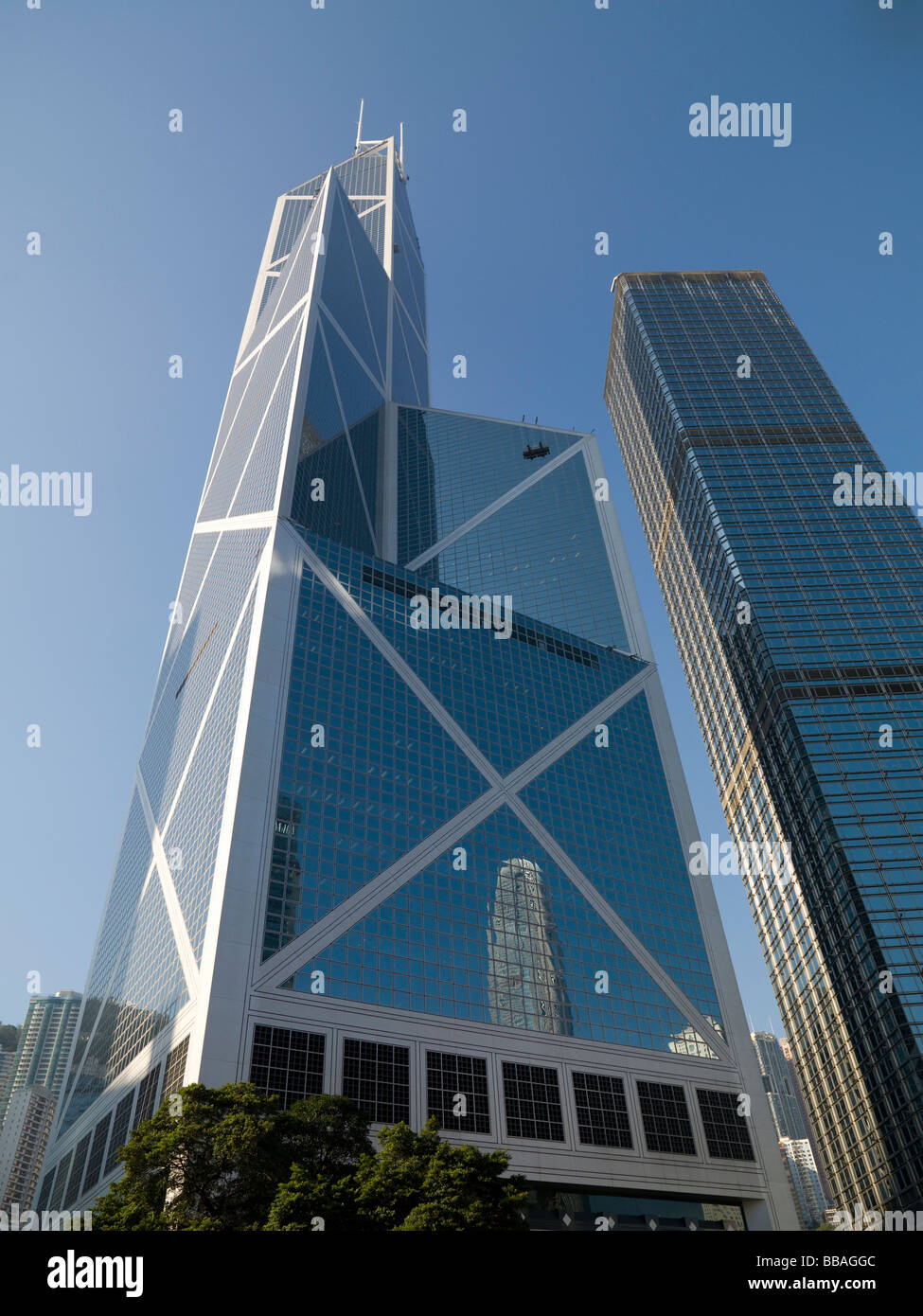 Bank of China Tower; Hong Kong, China Stock Photo