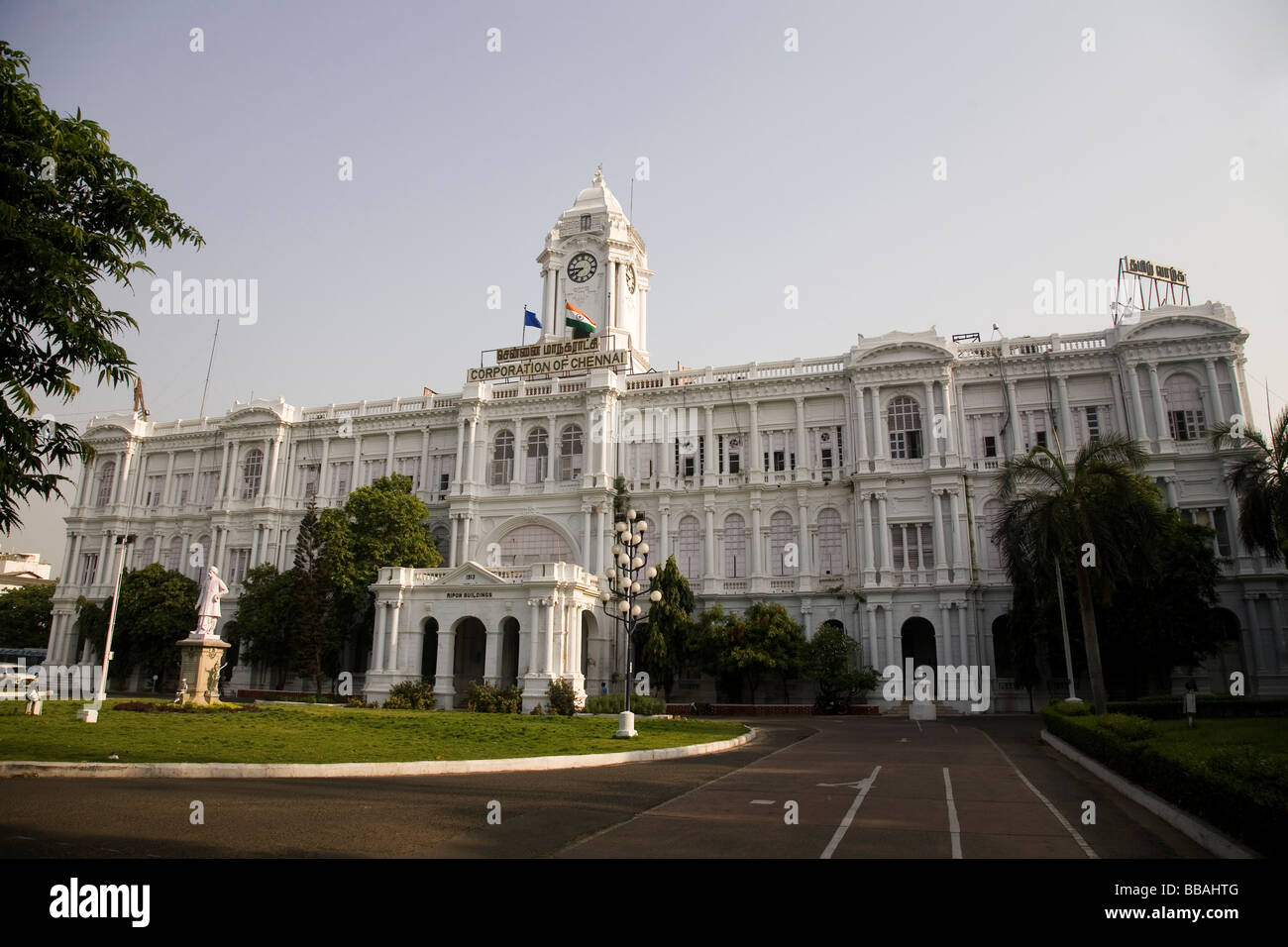 The Corporation of Chennai offices in the Ripon Building in Chennai